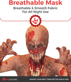 Official Burnt Zombie Jaw Dropper Kids Halloween Fancy