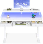 Offigo Height Adjustable Desk Electric Standing