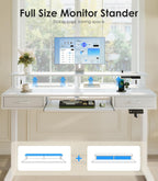 Offigo Height Adjustable Desk Electric Standing