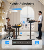 Offigo Height Adjustable Desk Electric Standing