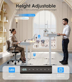 Offigo Height Adjustable Desk Electric Standing