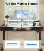 Offigo Height Adjustable Desk Electric Standing