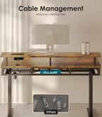 Offigo Height Adjustable Desk Electric Standing