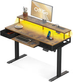 Offigo Height Adjustable Desk Electric Standing