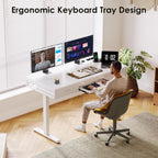 Offigo Height Adjustable Desk Electric Standing