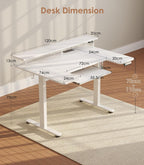 Offigo Standing Desk Height Adjustable with LED