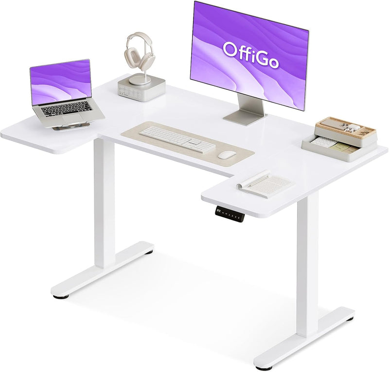 Adjustable Desk U Shaped Standing with 3 Memory