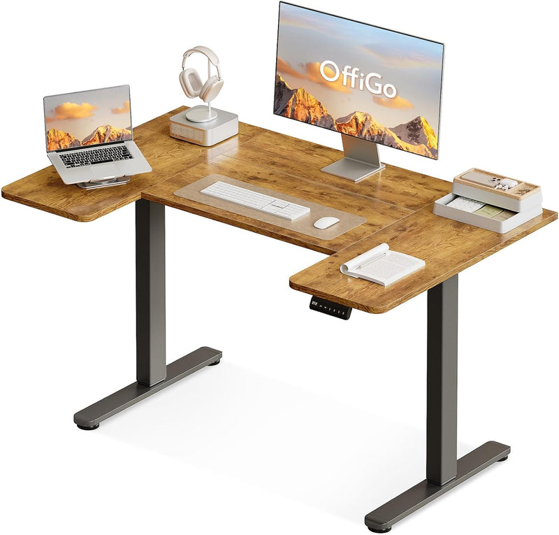 Adjustable Desk U Shaped Standing with 3 Memory