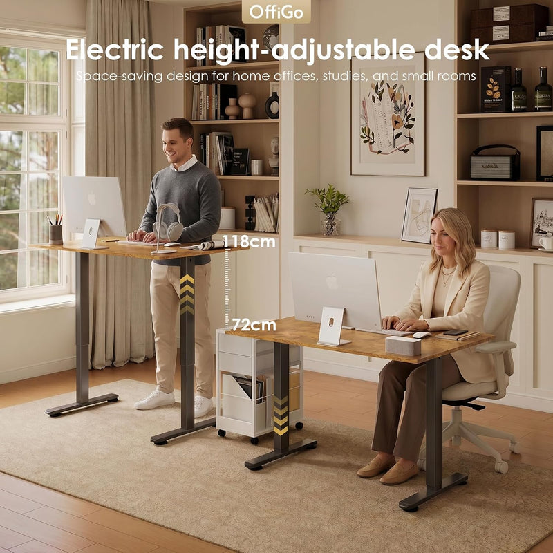 Adjustable Desk U Shaped Standing with 3 Memory
