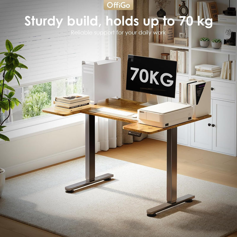 Adjustable Desk U Shaped Standing with 3 Memory