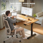 Offigo U Shaped Electric Standing Desk Height