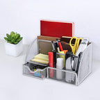 Okpow Mesh Desk Organiser -Use Tidy Pen Holder