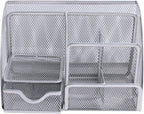 Okpow Mesh Desk Organiser -Use Tidy Pen Holder