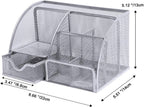 Okpow Mesh Desk Organiser -Use Tidy Pen Holder