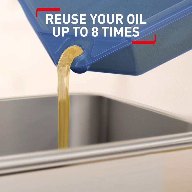 Oleoclean Compact Deep Fat Fryer Patented Oil Filtration