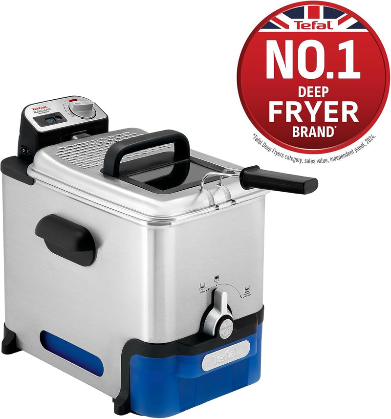 Oleoclean Compact Deep Fat Fryer Patented Oil Filtration