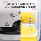 Oleoclean Compact Deep Fat Fryer Patented Oil Filtration
