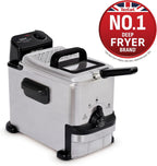Oleoclean Compact Deep Fat Fryer Patented Oil Filtration