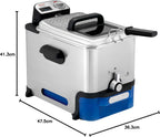 Oleoclean Compact Deep Fat Fryer Patented Oil Filtration