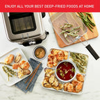 Oleoclean Compact Deep Fat Fryer Patented Oil Filtration