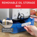 Oleoclean Compact Deep Fat Fryer Patented Oil Filtration
