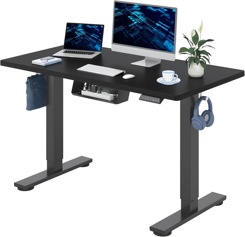 One Piece Electric Standing Desk Height Adjustable Sit