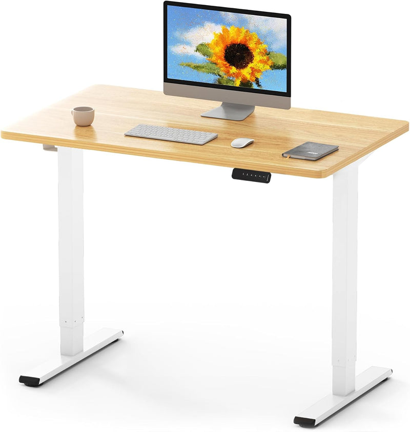 One Piece Electric Standing Desk Height Adjustable Sit