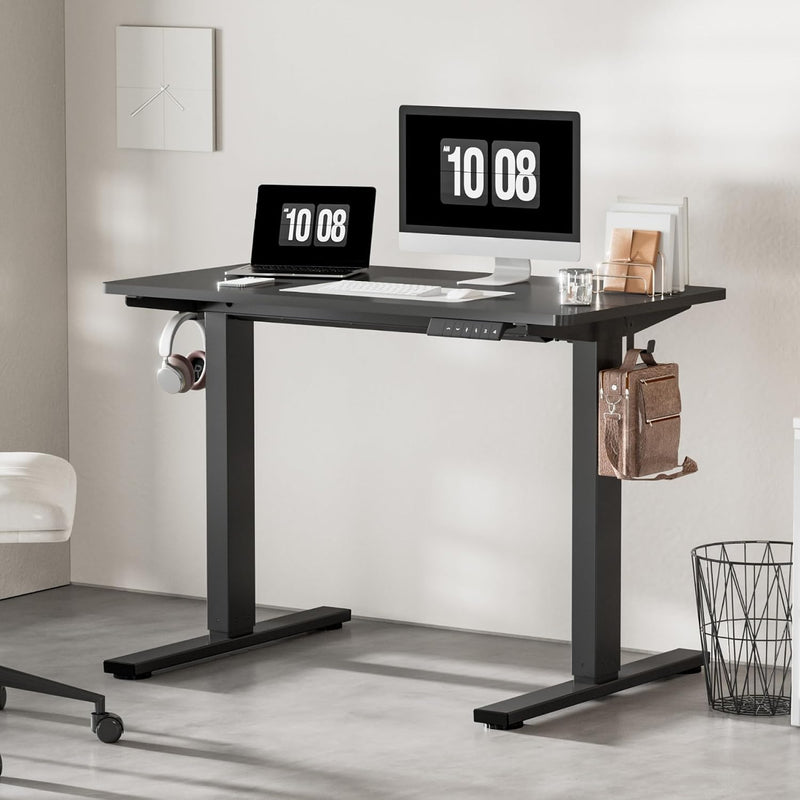 One Piece Electric Standing Desk Height Adjustable Sit