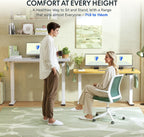 One Piece Electric Standing Desk Height Adjustable Sit