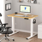 One Piece Electric Standing Desk Height Adjustable Sit