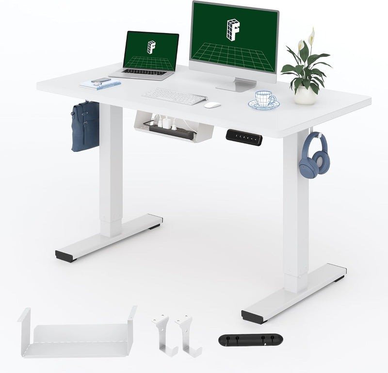 One Piece Electric Standing Desk Sit Stand Table