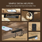 One Piece Electric Standing Desk Sit Stand Table