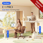 One Piece Electric Standing Desk Sit Stand Table