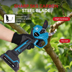 Onevan Battery Secateurs Pruning Shears 40MM Cutting Diameter