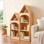 Kids Bookshelf 3-Tier Toy Organisers and Storage Wood