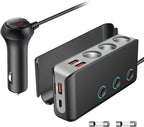 Oowolf Quick Charge 3.0 Cigarette Lighter Adapter 180W