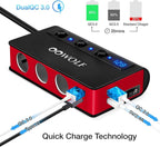 Oowolf Quick Charge 3.0 Cigarette Lighter Adapter 180W