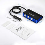 Oowolf Quick Charge 3.0 Cigarette Lighter Adapter 180W