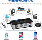Oowolf Quick Charge 3.0 Cigarette Lighter Adapter 180W