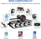 Oowolf Quick Charge 3.0 Cigarette Lighter Adapter 180W