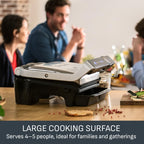 Optigrill Elite Indoor Grill 12 Cooking Programs Stainless