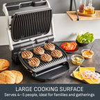 Optigrill Elite Indoor Grill 12 Cooking Programs Stainless
