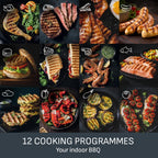 Optigrill Elite Indoor Grill 12 Cooking Programs Stainless