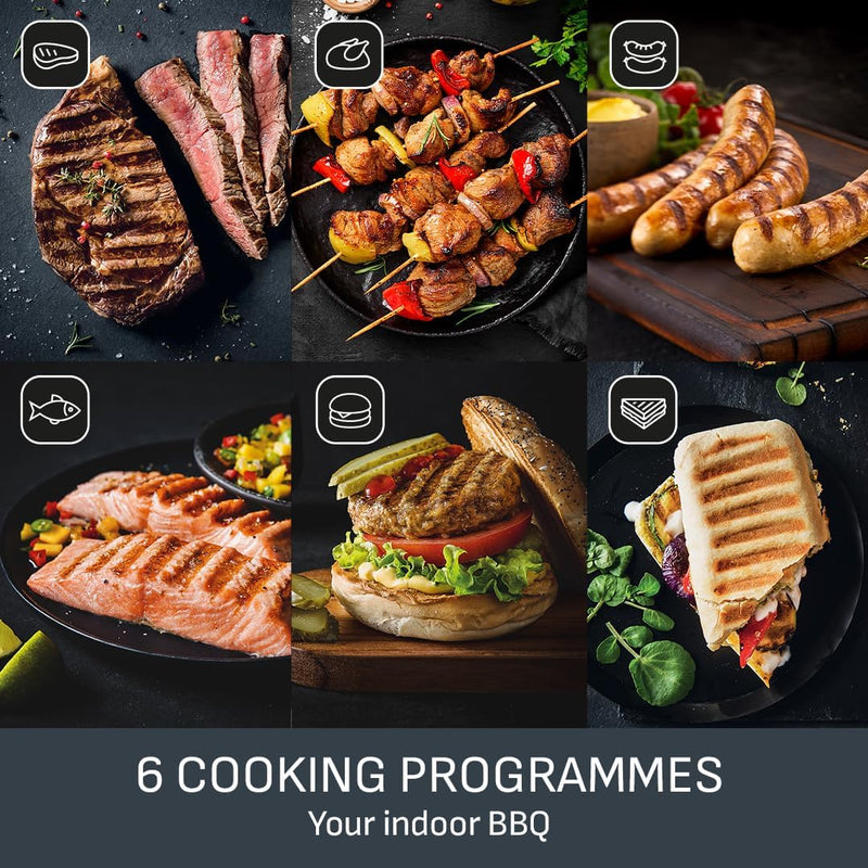 Optigrill Elite Indoor Grill 12 Cooking Programs Stainless