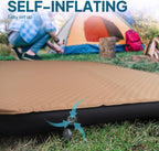 Option3 Self-Inflating Foam Camping Mattress