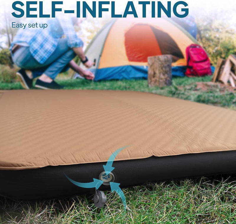 Option3 Self-Inflating Foam Camping Mattress