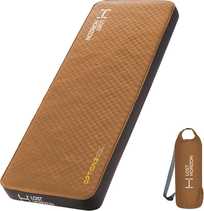 Option3 Self-Inflating Foam Camping Mattress