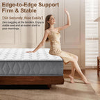 Orthopaedic Mattress for Back Pain Relief 10.6 Inch