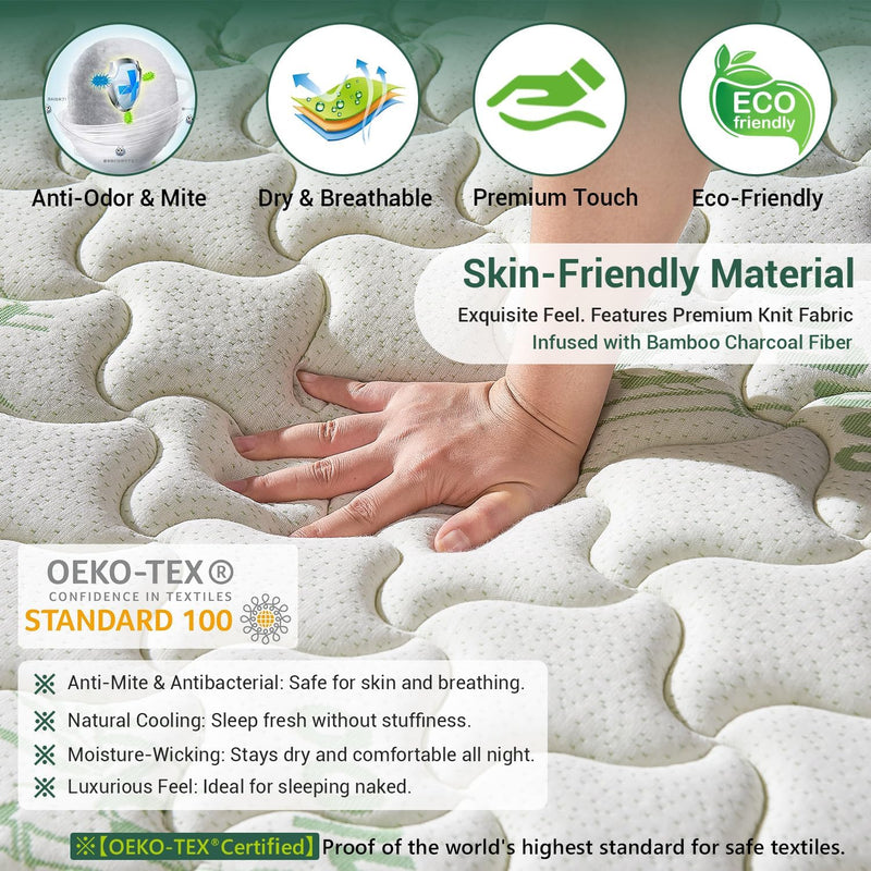 Orthopaedic Mattress for Back Pain Relief Luxe Pillow