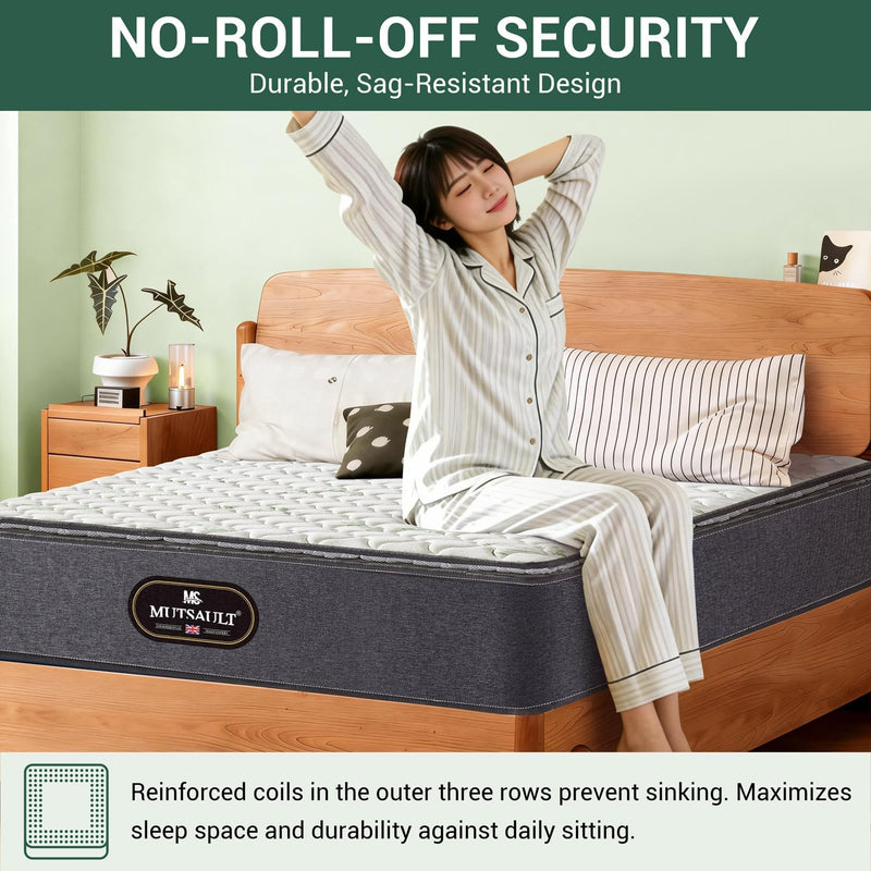 Orthopaedic Mattress for Back Pain Relief Luxe Pillow